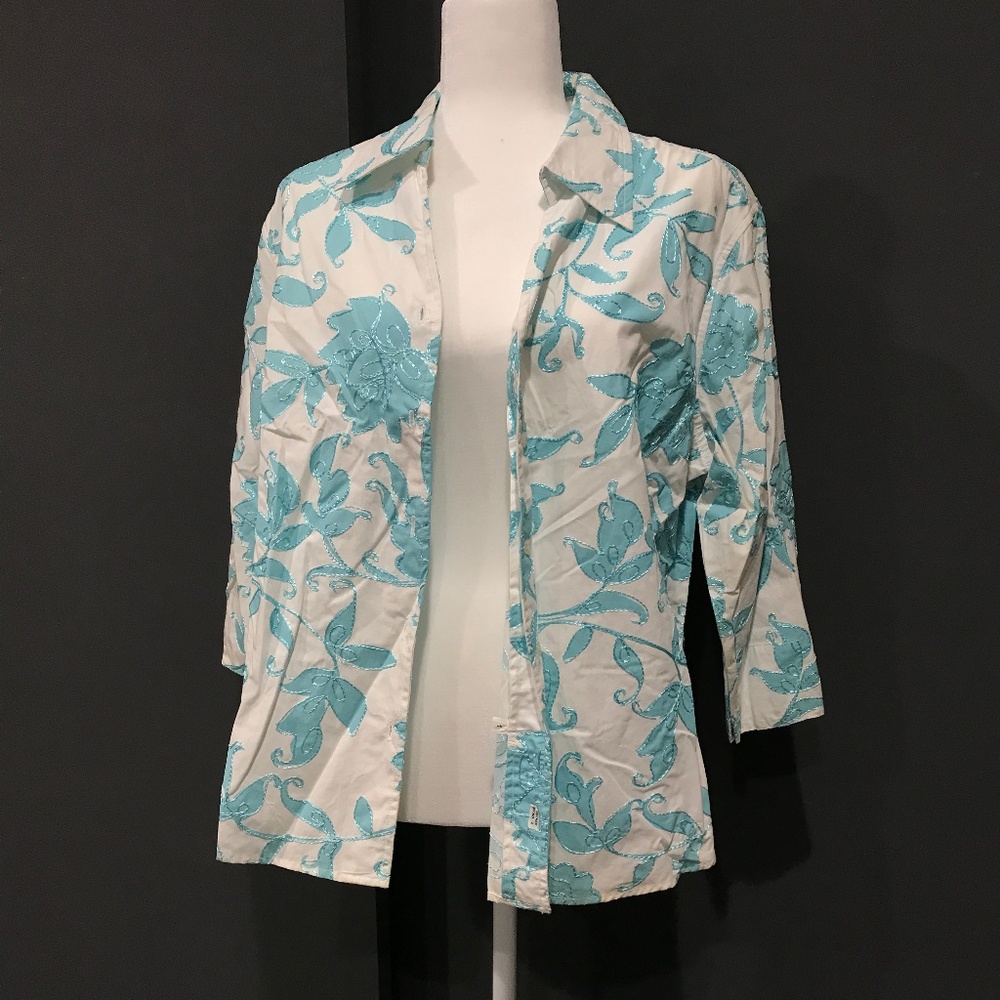 Blue/White Jacket